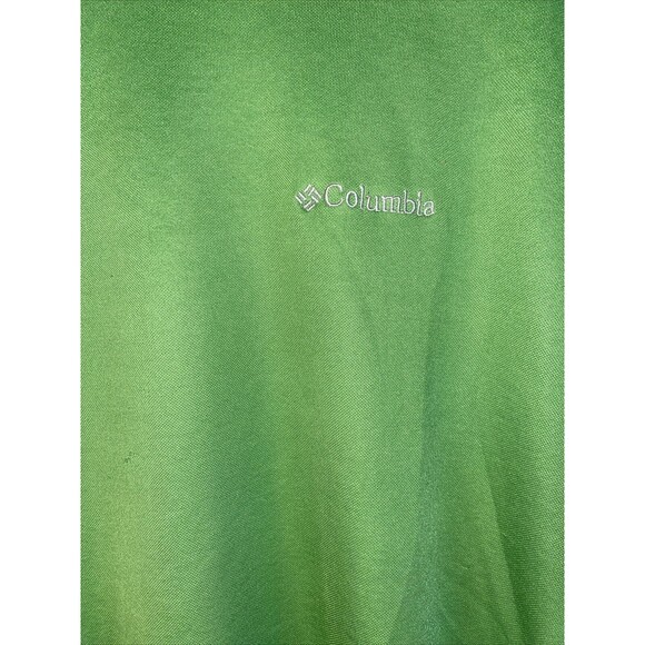 Columbia Athletic Gym Crew Neck Omni-Wick Performance Mens Large Lime Green - Picture 2 of 10